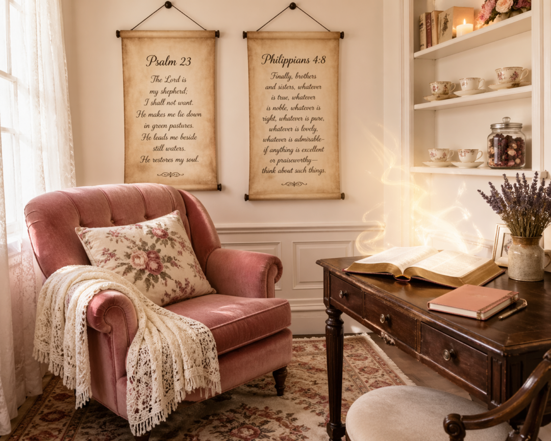 a quiet prayer closet, building intimacy with God