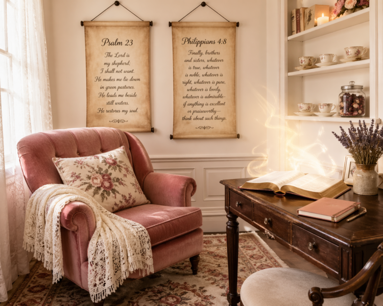 a quiet prayer closet, building intimacy with God